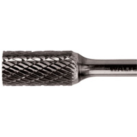 Double Cut Cylindrical Carbide Burr, 1/2" Dia., 1/4" Shank, 1" Depth of Cut Stor-it Systems