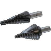 Multi-Step™ Drill Bit, 1/4" - 1-3/8" , 1/8" Increments, High Speed Steel TCO323 | Stor-it Systems