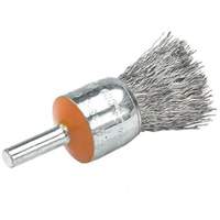 Brosses mont&eacute;es &agrave; fils cr&ecirc;p&eacute;s, 1/2", Fils 0,01", Tige 1/4" Stor-it Systems