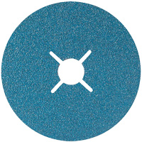 ALLSTEEL Topcut Sanding Disc, Zirconium, 24, 5" Dia x 7/8" Arbor Stor-it Systems