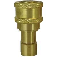 Hydraulic Quick Coupler - Brass Manual Coupler UP284 | Stor-it Systems