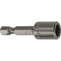 Nutsetter For Metric Sheet Metal Screws, 6 mm Tip, 1/4" Drive, 44.5 mm L, Magnetic UQ813 | Stor-it Systems
