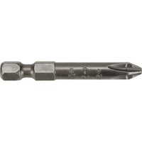 EMBOUTS À MANDRIN 1/4" PHILLIPS, ACR, Phillips, Embout #1, Prise 1/4", Longueur 1-15/16" UQ865 | Stor-it Systems
