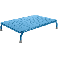 Work Platforms, 32" W x 32" D, 800 lbs. Capacity, All-Welded VC128 | Stor-it Systems