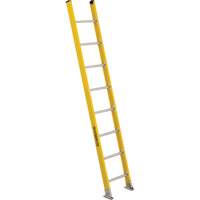 Industrial Extra Heavy-Duty Straight Ladders (5600 Series), 8', Fibreglass, 375 lbs., CSA Grade 1AA VC268 | Stor-it Systems