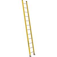 Industrial Extra Heavy-Duty Straight Ladders (5600 Series), 12', Fibreglass, 375 lbs., CSA Grade 1AA VC270 | Stor-it Systems