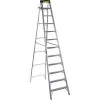 3400 Series Industrial Extra Heavy-Duty Step Ladder, 12', Aluminum, 300 lbs. Capacity, Type 1A VC315 | Stor-it Systems