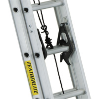 Industrial Heavy-Duty Extension/Straight Ladders, 300 lbs. Cap., 35' H, Grade 1A VC328 | Stor-it Systems