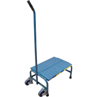 Tilt-N-Roll Step Stands, 1 Step(s), 16" L x 29" W x 12" H, 300 lbs. Capacity Stor-it Systems