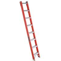 FH1000 Series Industrial Heavy-Duty Shelf Ladders, 8', Fibreglass, 300 lbs., CSA Grade 1A VD229 | Stor-it Systems