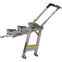 Tilt & Roll Step Stool Ladder, 3 Steps, 34" x 22" x 50.75" High VD439 | Stor-it Systems