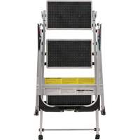 Tilt & Roll Step Stool Ladder, 3 Steps, 34" x 22" x 50.75" High VD439 | Stor-it Systems