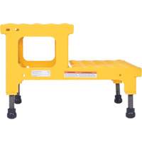 Adjustable Step-Mate Stand, 2 Step(s), 23-13/16" W x 22-7/8" L x 15-1/4" H, 500 lbs. Capacity Stor-it Systems