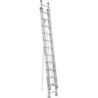 Extension Ladder, 300 lbs. Cap., 21' H, Grade 1A VD568 | Stor-it Systems