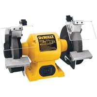 Heavy-Duty Bench Grinder, 8" Wheel Diameter, 3/4 HP, 3600 RPM Stor-it Systems