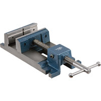 Versatile Drill Press Vises, 4-1/2" Jaw Width, Clamp Mount Base VE858 | Stor-it Systems