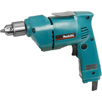 Multi-Purpose Drill for Wood & Metal, 3/8" Chuck, 3.5 A, 120 V, 0-1200 RPM, Keyed Chuck Stor-it Systems