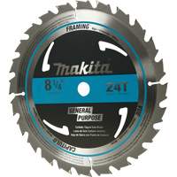Carbide-Tipped Circular Framing Saw Blade, 8-1/4", 24 Teeth, Wood Use Stor-it Systems