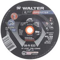 PIPEFITTER™ Grinding Wheel, 6" x 3/32", Aluminum Oxide, Type 27 VV662 | Stor-it Systems
