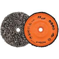 FX™ Cleaning Cup Disc, 5" Dia., Aluminum Oxide VV828 | Stor-it Systems
