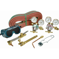 Ensemble de soudage au gaz Uniweld All American, Coupe jusqu'&agrave; 1/2" Stor-it Systems