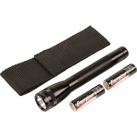 Lampes de poche Mini, Incandescente, 14 lumens, Piles AA Stor-it Systems