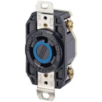 Single Flush 3-Pole 4-Wire Grounding Receptacle XA898 | Stor-it Systems