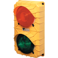 LED Stop & Go Lights, Plastic, 6-3/8" W x 3-3/4" D x 11-3/8" H Stor-it Systems