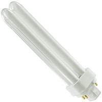 Compact Fluorescent Lamps, T4, 26 W, 3500 K, G24Q-3 Base, 12000 hrs. XC527 | Stor-it Systems