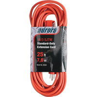 Extension Cord, Indoor/Outdoor, SJTW, 16/3 AWG, 13 A, 25' Stor-it Systems