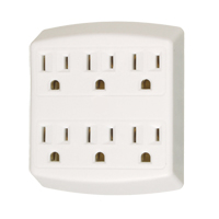Adaptors, 6 Outlet(s), 15 Amps, 1875 W, 125 Stor-it Systems