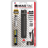 Mag-Tac™ Tactical Flashlights, LED, 320 Lumens, CR123 Batteries XD006 | Stor-it Systems