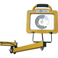 Heavy-Duty Dock Light, 40" Arm, 38 W, LED Lamp, Metal Stor-it Systems