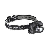 HeadsUp Lite 2690 Headlamp, LED, 74 Lumens, 11 Hrs. Run Time, AAA Batteries Stor-it Systems