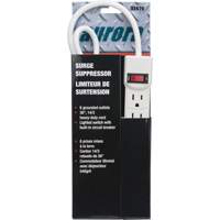 Surge Suppressor, 6 Outlets, 200, 1875 W, 3' Cord XE670 | Stor-it Systems