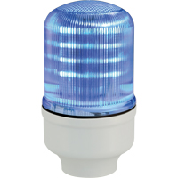 Streamline&reg; Modular Multifunctional LED Beacons, Continuous/Flashing/Rotating, Blue Stor-it Systems