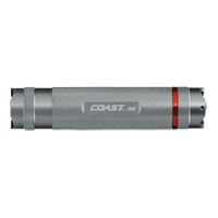 G45 Flashlight, LED, 385 Lumens, AAA Batteries Stor-it Systems