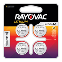 CR2032 Lithium Coin Cell Batteries, 3 V XG858 | Stor-it Systems