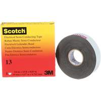 Scotch<sup>®</sup> Electrical Semi-Conducting Tape, 19 mm (3/4") x 4.6 m (15'), Black, 30 mils XH292 | Stor-it Systems