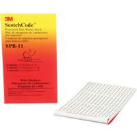 Livret d'étiquettes pour le marquage de fils préimprimées ScotchCode<sup>MC</sup> XH304 | Stor-it Systems