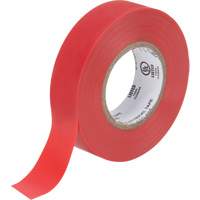 Electrical Tape, 19 mm (3/4") x 18 M (60'), Red, 7 mils XH383 | Stor-it Systems