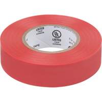 Ruban isolant, 19 mm (3/4") x 18 m (60'), Rouge, 7 mils XH383 | Stor-it Systems