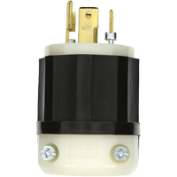 Industrial Grade Locking Plug, Nylon, 30 Amps, 347 V/600 V, L20-30P Stor-it Systems