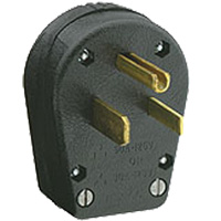 Dual Power Plug, Thermoplastic, 30 A/50 A, 250 V XH645 | Stor-it Systems