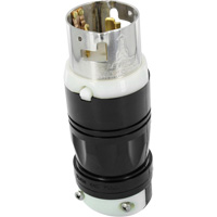 California Style Locking Plug, Nylon, 50 Amps, 120 V/250 V, Non-NEMA Stor-it Systems