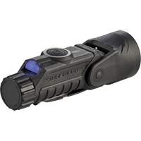 Vantage&reg; 180 X Multi-Fuel Helmet/Right Angle Flashlight, LED, Rechargeable/CR123A Batteries, Nylon Polymer Stor-it Systems