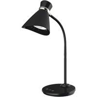 Desk Lamp, 6 W, LED, 16" Neck, Black XI492 | Stor-it Systems