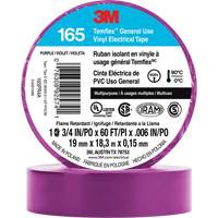 Temflex™ General Use Vinyl Electrical Tape 165, 19 mm (3/4") x 18 M (60'), Purple, 6 mils XI870 | Stor-it Systems