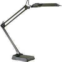 Fluorescent Extended Reach Desk Lamp, 13 W, Fluorescent/LED, 36" Neck, Black XJ106 | Stor-it Systems