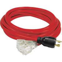 Generator Extension Cord with Tritap, STW, 10 AWG, 3 Outlet(s), 25' Stor-it Systems